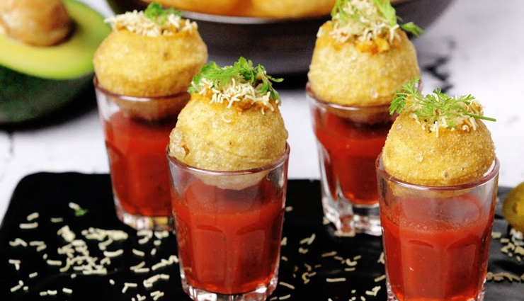 tasty indian mexican pani puri,hunger struck,food,easy recipe