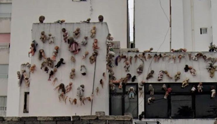 weird news,weird information,weird house,haunted house,mexico,avenida iztacalco 9,house decorated with dolls
