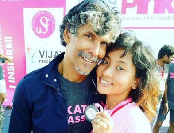 milind soman,ankita,girlfriend,gossips,entertainment