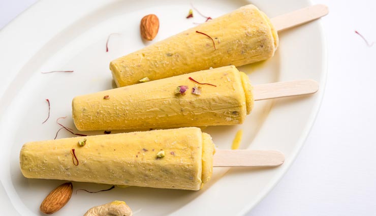 Summer Special : घर पर ही बनाए रेस्टोरेंट जैसी मिल्क एंड सैफ्रॉन कुल्फी #Recipe