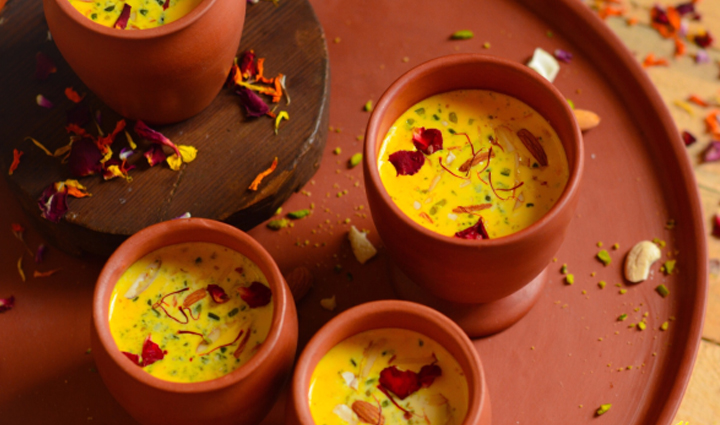 healthy for winters kesar badam milk,food,easy recipe