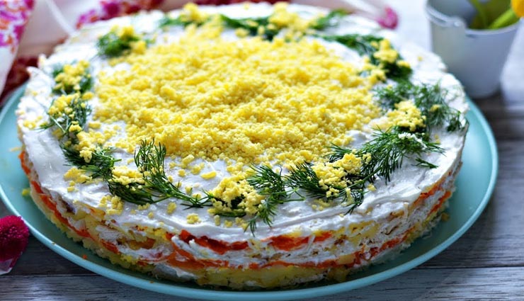 मिमोसा सलाद का स्वाद कर देगा आपको हैरान #Recipe 