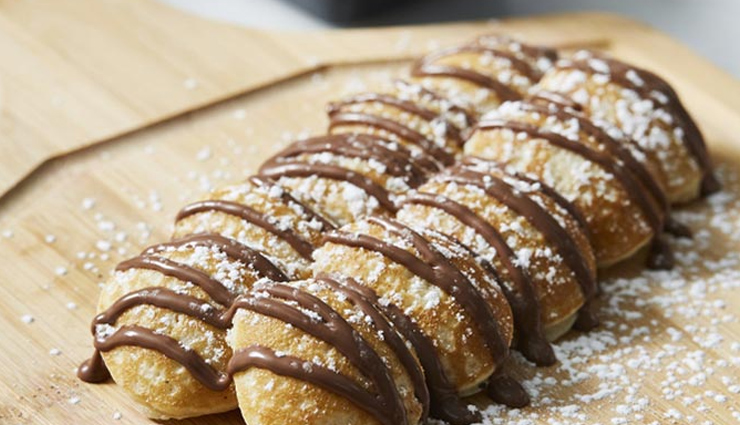 Summer Recipe- Mini Pancakes With Lots of Nutella 