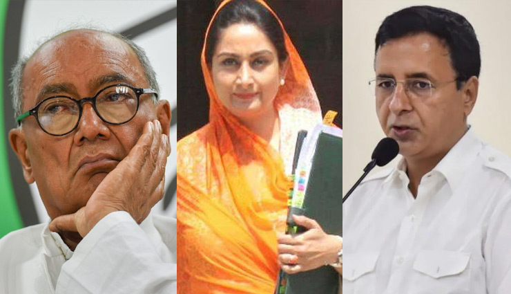 दिग्विजय सिंह, हरसिमरत कौर और रणदीप सुरजेवाला कोरोना संक्रमित; 24 घंटे में रिकॉर्ड 2.16 लाख मरीज मिले