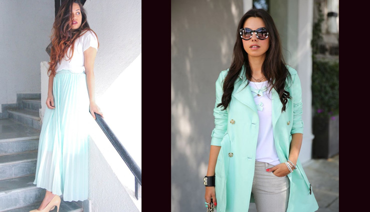 mint green color,mint green color styling,fashion tips,styling tips