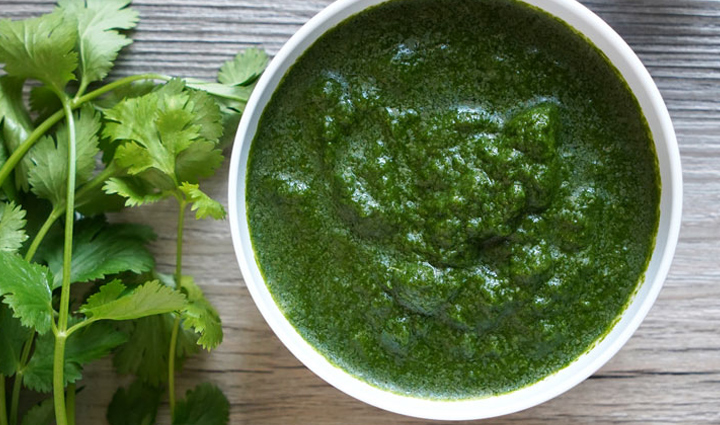 easy to make cilantro mint chutney,food,easy recipe