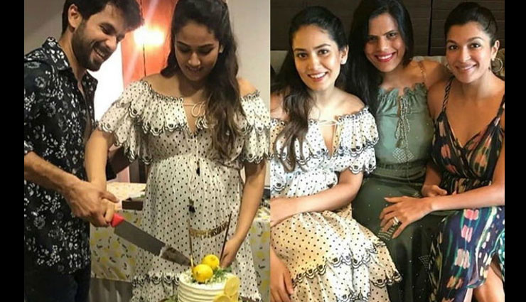शाहिद कपूर की वाइफ मीरा राजपूत का बेबी शॉवर, देखे तस्वीरे