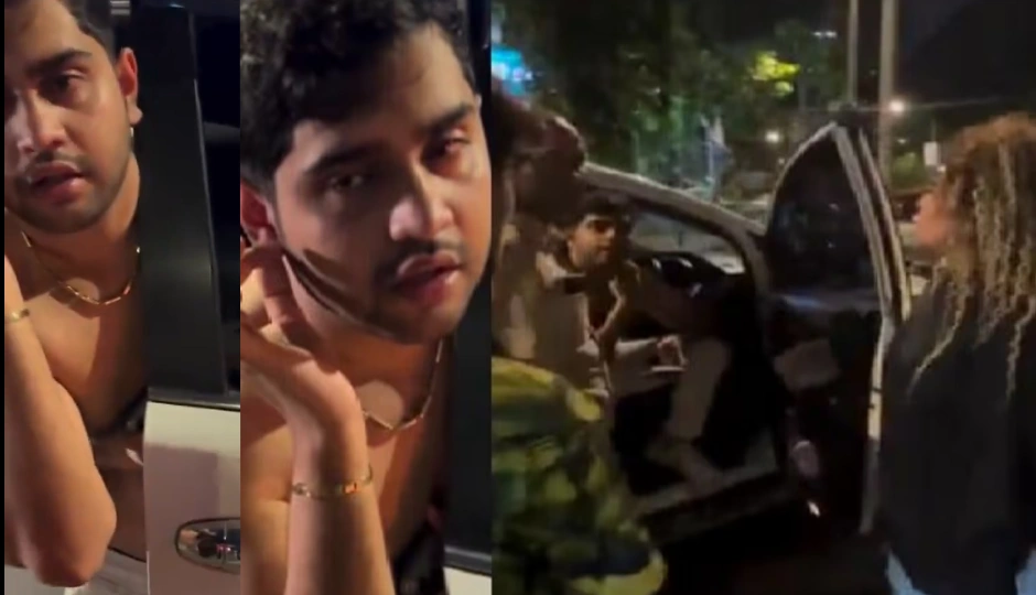 MNS नेता के बेटे की गुंडई! नशे में कार से किया एक्सीडेंट, कपड़े उतार कर महिला को दी गालियां; वायरल हुआ वीडियो