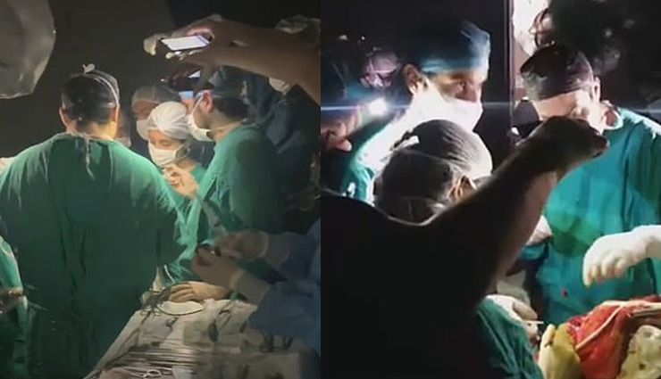 ऑपरेशन के दौरन अस्पताल  की हुई  बिजली गुल, डॉक्टरों ने ऐसे करी ब्रेन सर्जरी