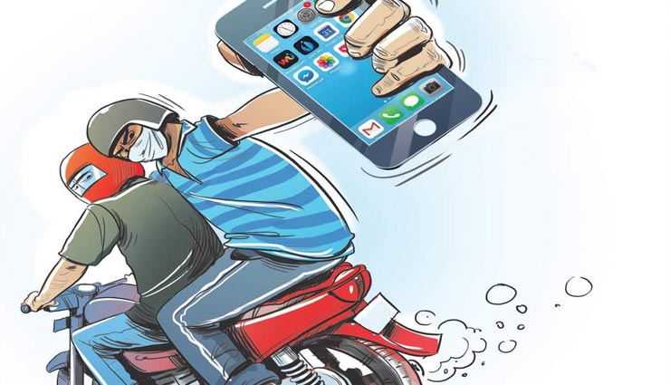 जयपुर : पुलिस गिरफ्त में आया राहगीरों के मोबाइल छीनकर भागने वाला 