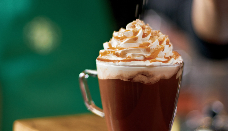 Recipe- Enjoy Salted Caramel Mocha on Rainy Day