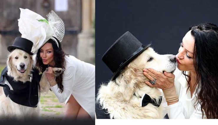 शादी के बाद कुत्ते के साथ हनीमून पर जाएगी ये खूबसूरत महिला मॉडल