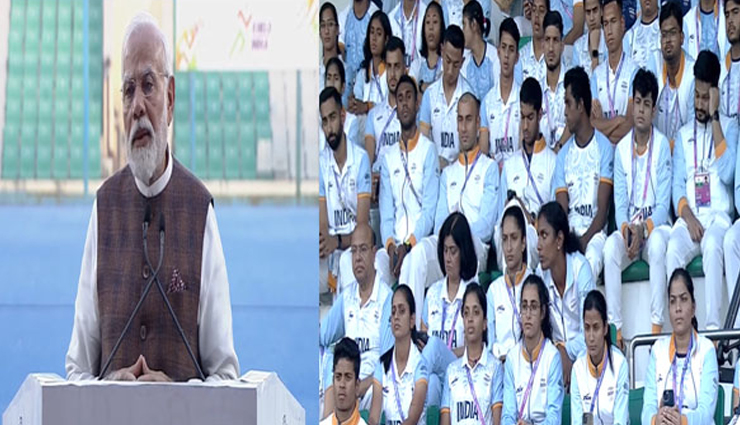 एशियन गेम्स में शामिल हुए खिलाड़ियों से मिले PM मोदी, भारत की सफलता दर्शाती है मेडल टैली