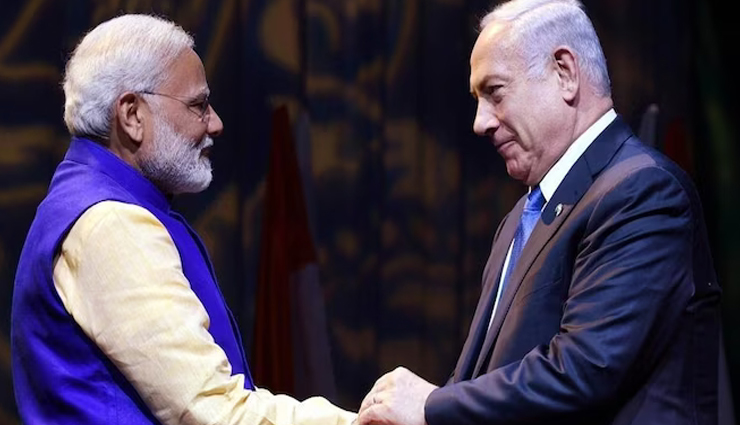 PM मोदी ने की इजरायल के प्रधानमंत्री बेंजामिन नेतन्याहू से फोन पर बात, कहा - हम आपके साथ हैं