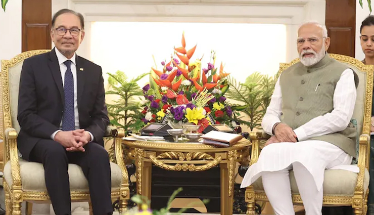 भारत, मलेशिया ने द्विपक्षीय संबंधों को व्यापक रणनीतिक साझेदारी में तब्दील किया
