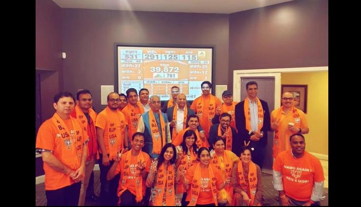 lok sabha elections,narendra modi,bjp victory celebrations in overseas,bjp victory celebrations in usa,bjp victory celebrations in uk,bjp victory celebrations in australia,news,news in hindi