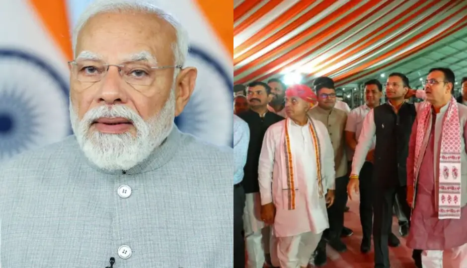 अजमेर में आज PM नरेंद्र मोदी की जनसभा, तैयारियों का जायजा लेने पहुंचे भजनलाल शर्मा