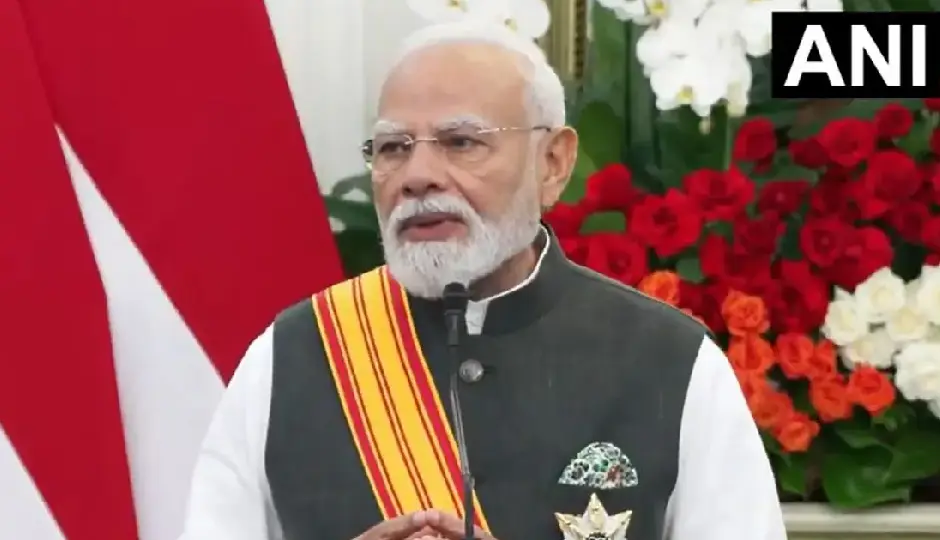 इंडोनेशिया ने प्रधानमंत्री मोदी को दिया सर्वोच्च नागरिक सम्मान, राष्ट्रपति प्रबोवो सुबियांतो ने किया सम्मानित