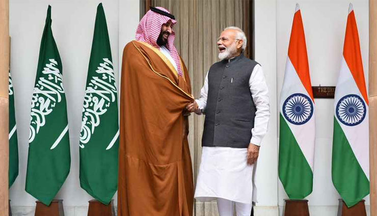 PM मोदी के साथ साझा बयान में बोले सऊदी अरब के प्रिंस क्राउन - आतंक के खिलाफ हर कदम पर सहयोग करेंगे
