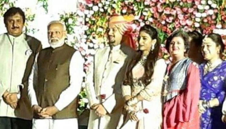 PM Modi attends Mohena Kumari Singh's royal reception in Delhi, clicks selfies 