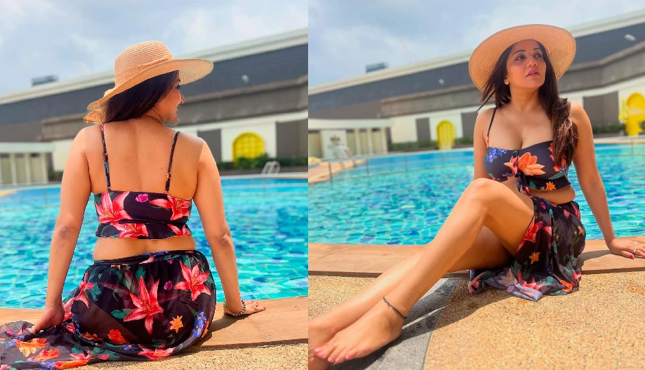 स्विमिंग पूल के पास मोनालिसा का स्टाइलिश अवतार, फैंस बोले - 'दिल चुरा लिया आपने!'