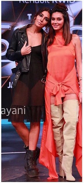 monica dogra raised temperature of the stage-3,monica dogra fashion tips,latest looks of monica dogra,monica dogra,mtv,the stage 3