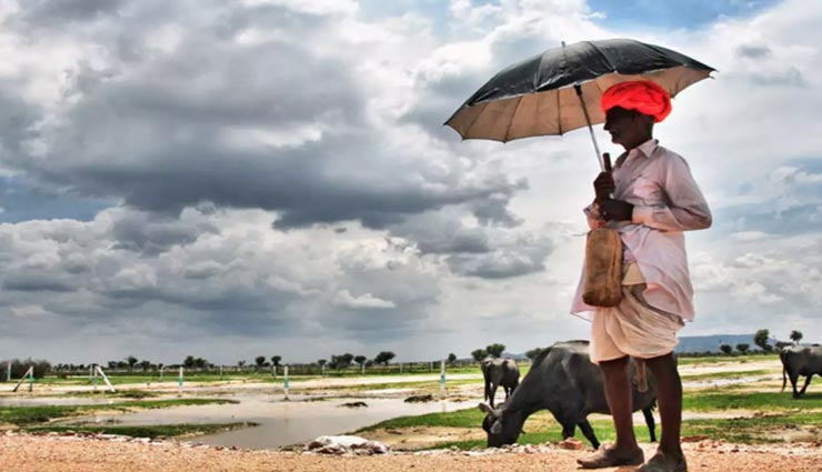 राजस्थान में सुस्त पड़ा मानसून जन्माष्टमी से होगा एक्टिव, 7 सितंबर तक चलेगा बारिश का दौर