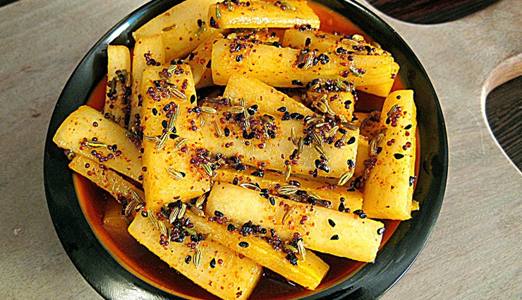 Recipe- Spicy and Tangy Mooli ka Achar
