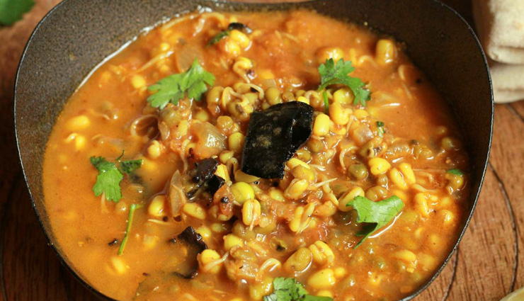 Recipe- Vegan and Gluten Free Whole Moong Dal Curry