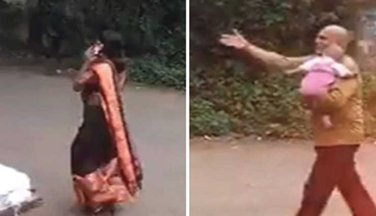 Video- Mother Forgot Her Child in Auto-rickshaw, While Busy Talking on Phone