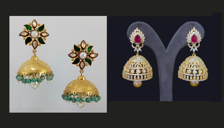 earrings,trendy earrings,fashion tips,jhumki,kundan jhumka,chandbali,moti jhumka
