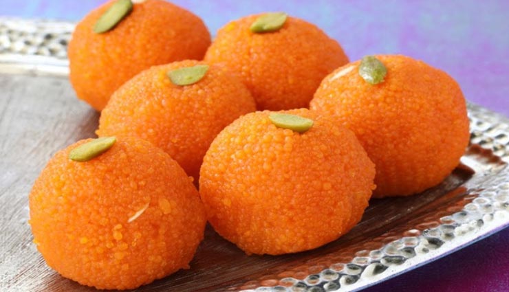 Ganesh Chaturthi 2021 : गणपति जी को लगाए उनके पसंदीदा मोतीचूर लड्डू का भोग #Recipe