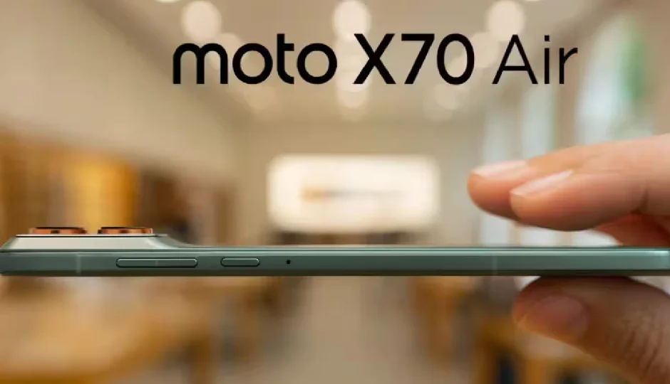 Moto X70 Air: बेहद स्लिम डिजाइन और पावरफुल फीचर्स वाला फोन, किफायती दाम में जल्द होगा भारत में लॉन्च