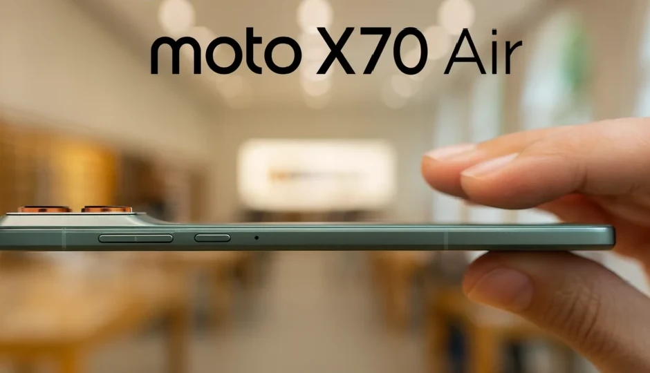 अब पतले स्मार्टफोन्स की जंग होगी और रोमांचक! अक्टूबर में Moto X70 Air होगा लॉन्च, जानें सभी फीचर्स