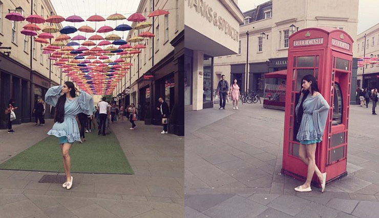 mouni roy sizzles in roman baths england,england,roman baths,latest bollywood news