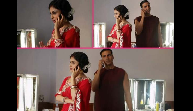 'गोल्ड' के सेट पर अक्षय बने रिपोर्टर, इस तरह मौनी रॉय के साथ किया मजाक, देखे वीडियो