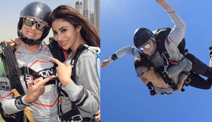 'नागिन' ने लगाई दुबई के आसमान में छलांग, देखे तस्वीरें