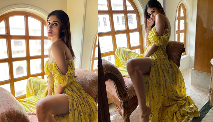 Yellow Dress में Mouni Roy ने दिखाए अदाओं के जलवे, Bold Photoshoot हो रहा वायरल