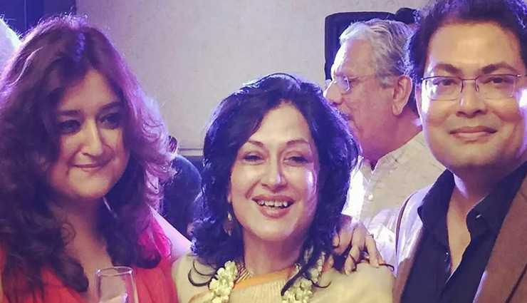 moushumi chatterjee,son in law,daughter payal ashes,moushumi chatterjee daughter payal,moushumi chatterjee son in law