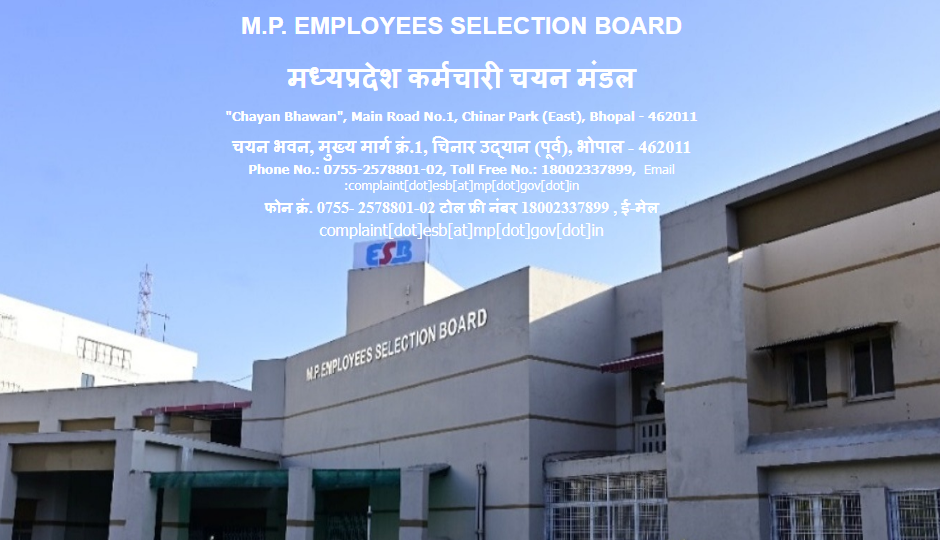 MPESB : की जाएगी 339 पदों पर भर्ती, उम्मीदवार इस दिन से कर पाएंगे ऑनलाइन आवेदन