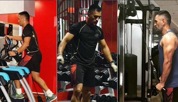 37 की उम्र में भी इतने फिट है धोनी, देखे तस्वीरे