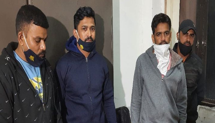 जयपुर : मुंबई पुलिस के सब इंस्पेक्टर और 3 कांस्टेबल रिश्वत लेते रंगे हाथ गिरफ्तार