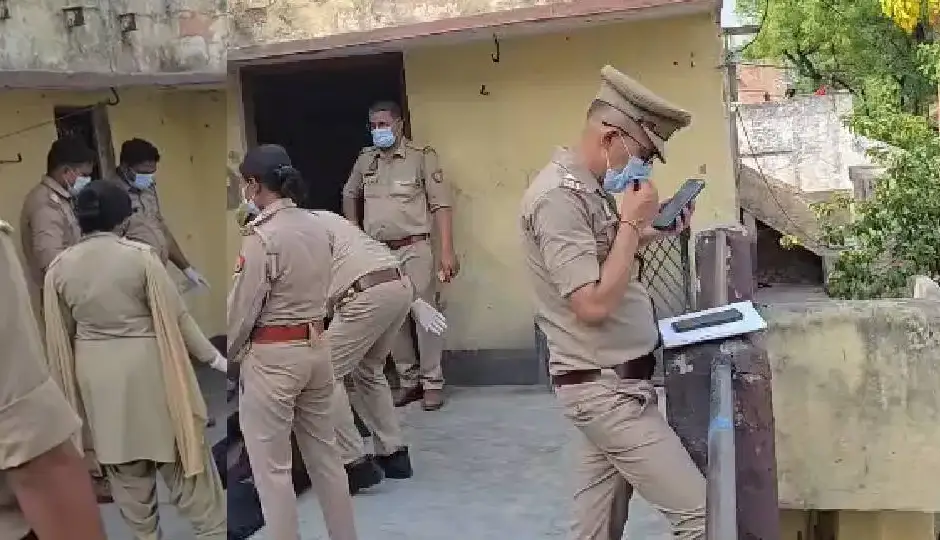 हापुड़ में किराए के मकान से महिला का शव बरामद, शरीर पर मिले चोट के निशान; पति फरार