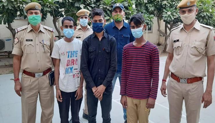 जयपुर : पुलिस ने किया बोरे में मिले शव की वारदात का पर्दाफाश, तीन युवकों की हुई गिरफ्तारी