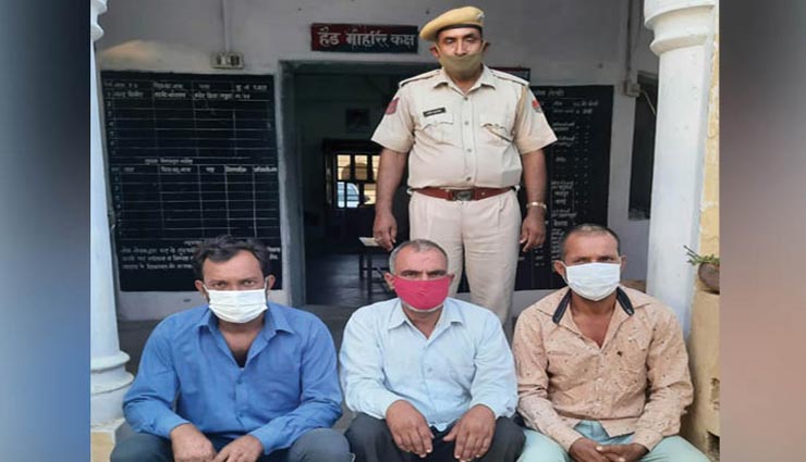 झुंझुनूं : बेटे के लालच ने बनाया उसे हत्यारा, जीप से कुचलकर मां की हत्या, तीन गिरफ्तार