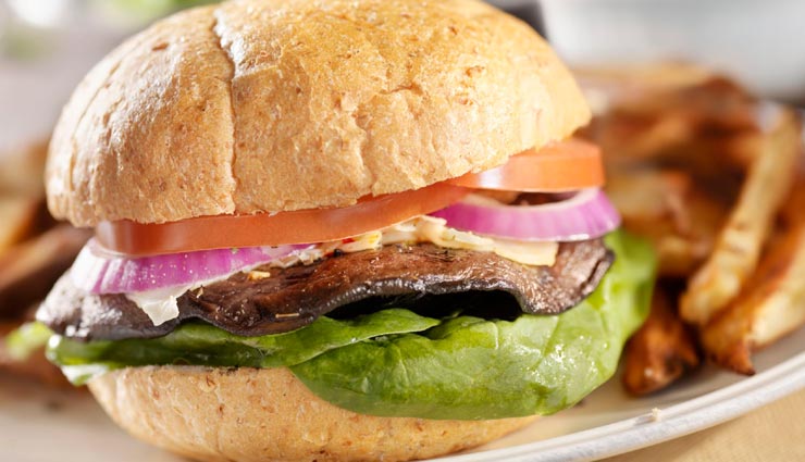 mushroom burger recipe,recipe,recipe in hindi,special recipe