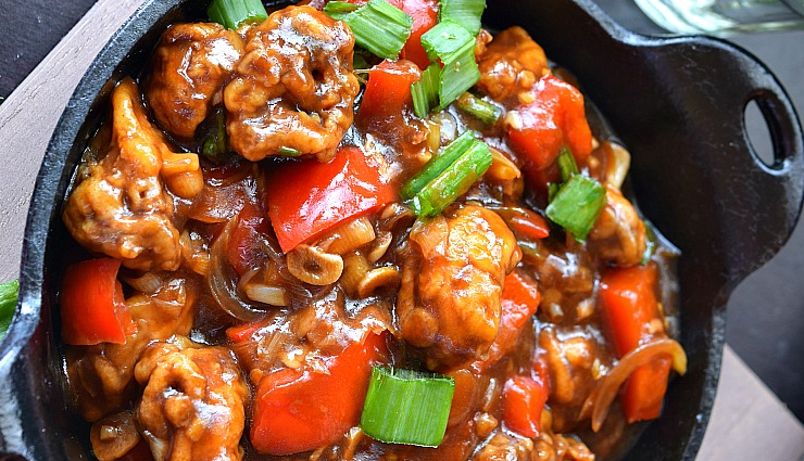Recipe- Popular Street Style Mushroom Manchurian