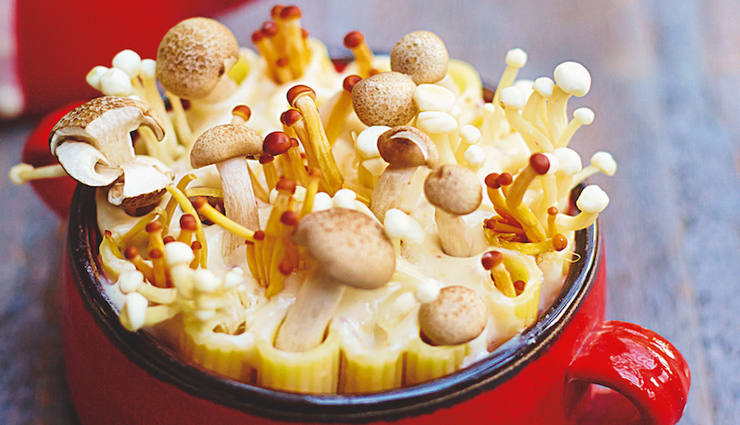 mushroom pasta,hunger struck,food,easy recipe
