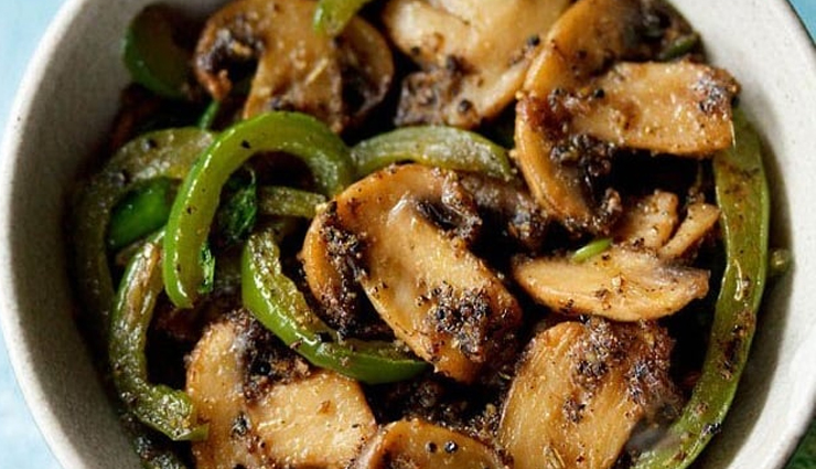 Recipe - Mushroom Pepper Fry: A Scrumptious Delight for a Perfect Sunday Breakfast