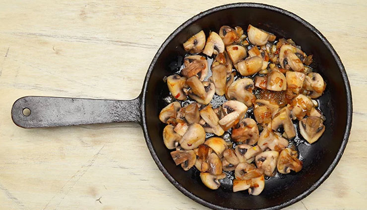 mushroom pepper fry,mushroom recipe,snacks recipe